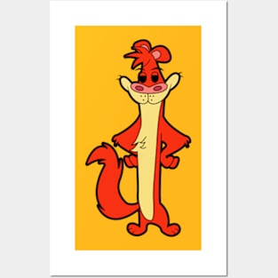 I am Weasel Posters and Art